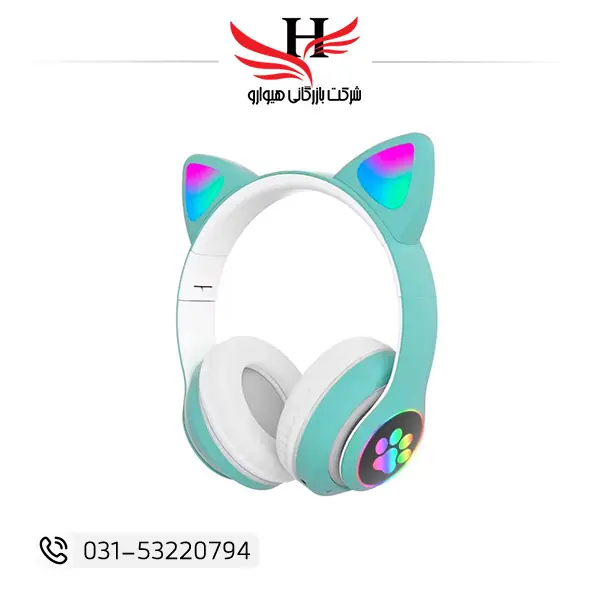 هدست بلوتوث کت CAT-MZ023 با طراحی خاص، مناسب مکالمه و پخش موسیقی